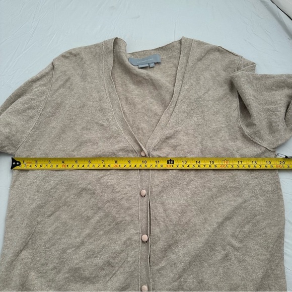 Alexander Wang oatmeal button front long sleeve cardigan M - Picture 9 of 13